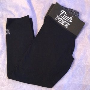 PINK Cropped High Waisted Leggings